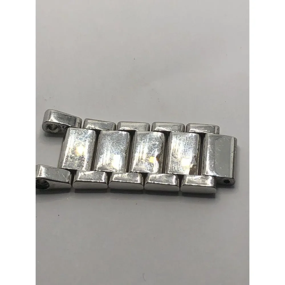 Michael Kors Watch Parts Partial Band Links Silver Tone No Clasp 16/18mm GY121